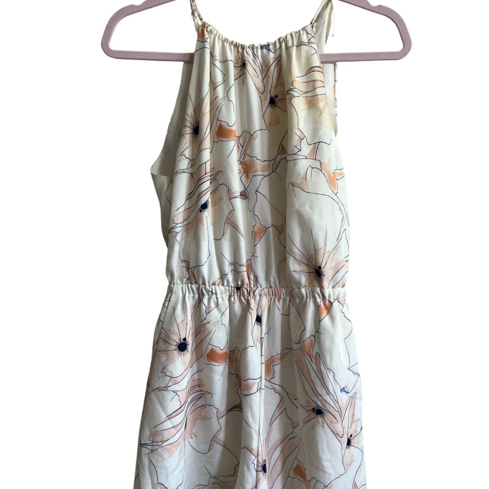 CLUB MONACO FLORAL ROMPER